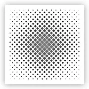 Squares Pattern #3 Stencil - Choose a Size - Laser-Cut Reusable Plastic