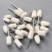 25 Pcs Polishing Buffing Tool Wheel Pads Wool for Glass