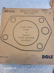 FORD, MERCURY, EDSEL WATER OUTLET GASKET FOR 6 CYL; DOLE# 11501