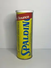 Vintage Spalding Extra Duty Championship Tennis Balls Can Sealed NEW See Picture