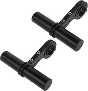 Mipcase 2pcs Handlebar Extension Mount for Speedometer Light Durable Secure Attachment for Commuting Stable Grip for Accessories