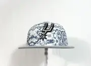 New Era San Antonio Spurs Color Flip Digi Camo 9FIFTY Snapback Hat Sz OSFM RARE