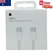 GENUINE Apple 60W USB Type-C to USB-C Charger Original Woven Cable iPhone 16 15