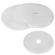 Tree Mulch Ring 62cm Nonwoven Tree Protector Mat Plant Cover Silver 8 Pack