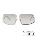 【GIANFRANCO FERRE】義大利前衛個性造型太陽眼鏡(銀-GF506-05)