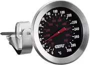 GEFU Sido Thermometer Thermometer, Silver/Black, 21780