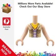 Genuine LEGO™ Light Nougat Torso Mini Doll Girl Tan 363 6399417 New