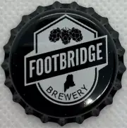 USA Plastic Lined Beer Crown Bottle Cap: Footbridge Brewing
