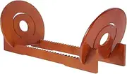 Gadpiparty CD Display Stand Rustic Vinyl Record Organizer for Home Decor Album Holder with Design for Easy Access to Your Favorite Vinyl Records