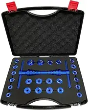 Bicycle Bearing Press Set For Wheels/Hub Bearing Installation Bike Soft Tail Frame Turning Point Hub Assembly Tool-25pcs