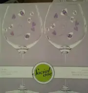 Luigi Bormioli Social Ave Purple UR Vino Red Wine Glass, 22-1/4-Ounce, Set of 2
