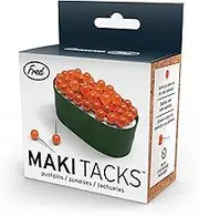Fred Maki Tacks Sushi Pushpins, 50-Count