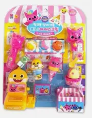 Pinkfong Shark Family Mini Ice Cream Shop Play Toy For Baby&Kids Gift KOREA TOY
