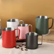Stainless Steel Coffee Milk Frothing Pitcher Milk Frother Jug Cafe Latte Art Cup