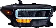 Headlight Assembly Compatible with TY Tacoma 2015-2020 Full LED light source LED DRL LED turn signal LED low beam LED high beam