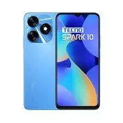 Tecno Spark 10 (Meta Blue, 8GB RAM,128GB Storage)|16GB Expandable RAM Unlocked