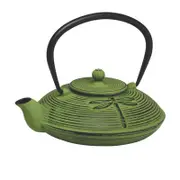 Avanti Dragonfly Cast Iron Teapot Green 770ml