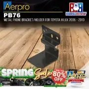 Aerpro PB76 Metal Phone Bracket/Holder For Toyota Hilux 2005 - 2013