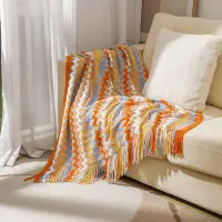 在飛比找蝦皮商城精選優惠-【現貨】波西米亞風 沙發毯蓋毯 針織毯 流蘇民族風 網紅拍攝