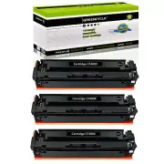 3PK CF400X 201X Toner Cartridge Fits For HP Color Laserjet M252dw M277dw M252dn