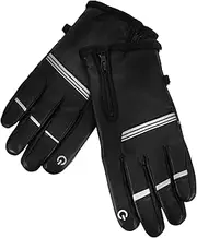 [MOBUTOFU] Ergonomic Design Wrist Warmth Gloves Windproof Riding Gloves Touchscreen