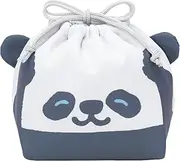 Toyo Case KT-KAO-GYU Lunch Kinchaku Insulated Lunch Drawstring Penguin Polar Bear Otter Panda W15.5 D11 H 17 cm