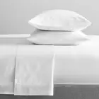 300 Thread Count 100 % Organic Cotton White Sheet Sets by Mega King Renee Taylor