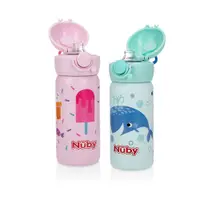 在飛比找蝦皮商城優惠-【Nuby】316不銹鋼真空直飲杯300ml｜配件可另購 獨