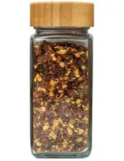 [Little Label Co] Bamboo Shaker Spice Jars 125ml 15 Pack in Clear