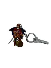 NEW Vintage Captain Morgan Spiced Rum Key Chain Pirate Key Chain Promo