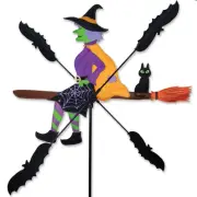 Premier Kites Witch on Broom Spinner Wind Spinner