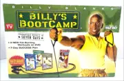BILLY BLANKS - Billy's Bootcamp 3 VHS Set Bands AS SEEN ON TV 2005 Toning Cordx2