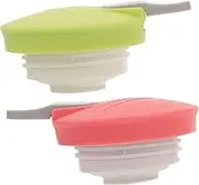 LOPUNER 2Pcs Convenient Water Jug Lid Replaceable Pitcher Lid for Coffee Dispenser Plastic Material High Temperature Resistant for Hot Beverages Sturdy Practical Design