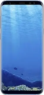 [Samsung] Galaxy S8+ Plus SM-G955F 64GB Single-SIM Factory Unlocked Android OS 4G/LTE Smartphone - International Version (Coral Blue)