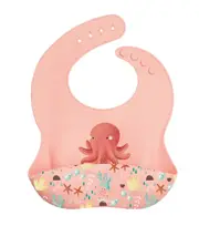Silicone Bib (Slurpy The Octopus)