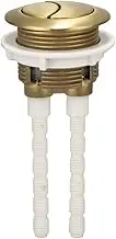 38mm Toilet Flush Cistern Button, Brushed Brass Toilet Dual Flush Button Suitable for 38mm Cistern Holes,Toilet Push Button