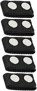 [MUELODSIC] 5Pcs Durable Nylon Waist Belt Fixing Buckles for Outdoor Gear Lightweight Easy to Use for Camping and Climbing Activities
