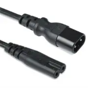 Flexson: Straight Extension Cable 1M For Sonos Play 3 Black (AAV-FLXP3X1M1021US)