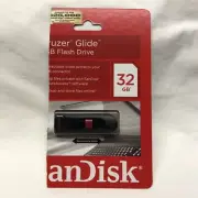 SANDISK Cruzer Glide 32GB USB Flash Thumb Drive USB 2.0 Pen Drive Memory Stick