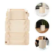 Square Steam Basket Sticky Rice Steamer Wooden Cage Household Gadgets