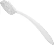 PLAFOPE Long Handle Pumice Foot File Callus Remover Tool for Smooth Feet Pedicure Accessory for Hard Skin Removal
