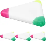 MOKKHNB 4pcs Fluorescent Highlighters Study Marker Pens for DIY Scrapbooking Homework Note Taking Bright Colors for Enhanced Focus and Creativity