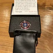 lamb crafted silver shield iconic ball marker new