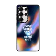 Galaxy S25 Ultra Impact Case Don't Stress About The Dumb