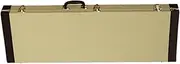 yuksok Electric Bass Case Hard Shell with Handle with Security Lock Lightweight Dustproof Bass Guitar Case for Electric Bass Guitar, Black Lining