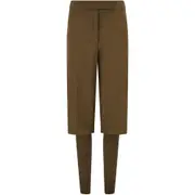 [Ferragamo] Ferragamo Tailored Trousers 42 IT GREEN