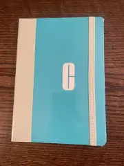 Clinique Journal Note Book New Blue Green Sealed