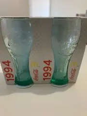 McDonalds Coca Cola Collectable 1994 Glasses