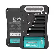 Battery Tester, Dlyfull LCD Display Universal Battery Checker for AA AAA C D