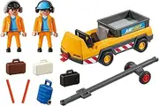 PLAYMOBIL Aircraft Tug with Ground Crew Building Set